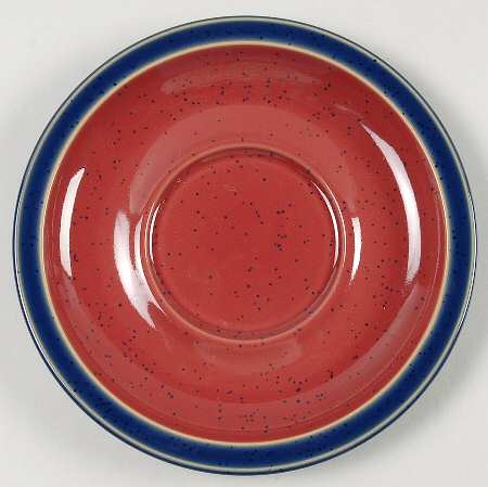 Harlequin Saucer for Breakfast Cup