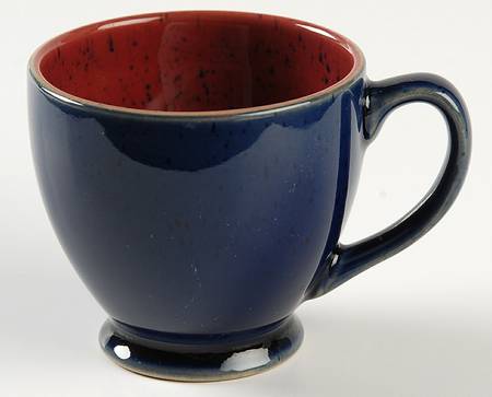 Harlequin Footed Demitasse Cup