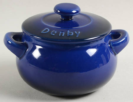 Imperial Blue Individual Casserole & Lid