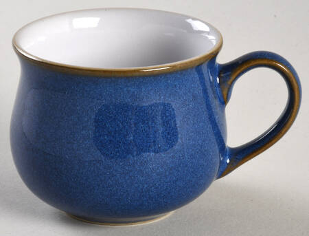 Imperial Blue Flat Demitasse Cup