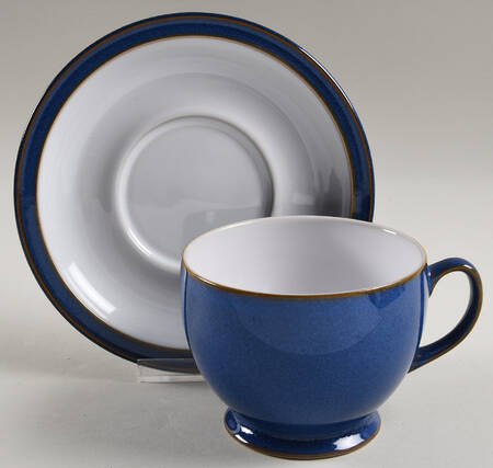 Imperial Blue Breakfast Cup & Saucer Set