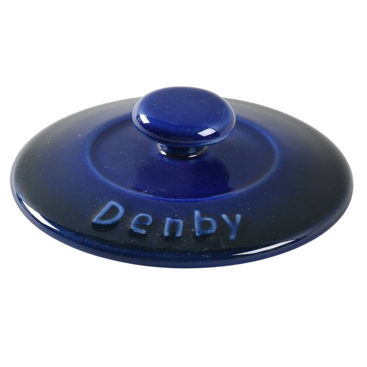Imperial Blue Lid for Individual Casserole