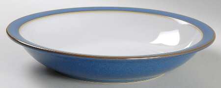 Imperial Blue Rim Soup Bowl