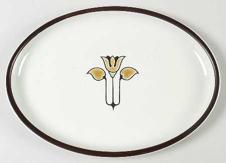 Kimberly 12" Oval Serving Platter