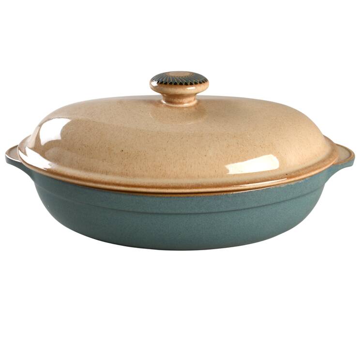 Luxor 2 Quart Oval Covered Casserole