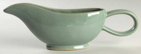 Manor Green Gravy Boat