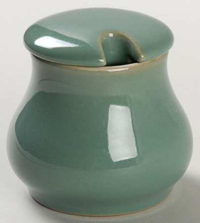 Manor Green Mustard Jar & Lid