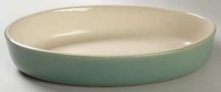 Manor Green 10" Oval Vegetable Bowl