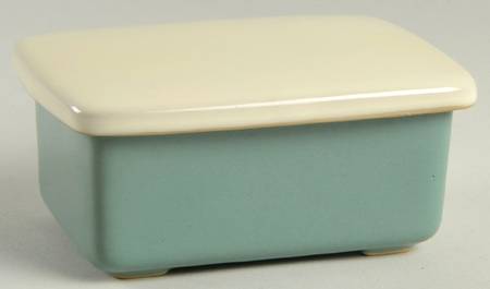 Manor Green Rectangular Box with Lid
