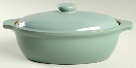 Manor Green 1 Quart Oval Covered Casserole