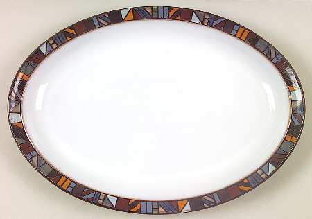 Marrakesh 13" Oval Serving Platter