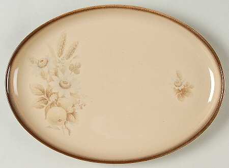 Memories 12" Oval Serving Platter