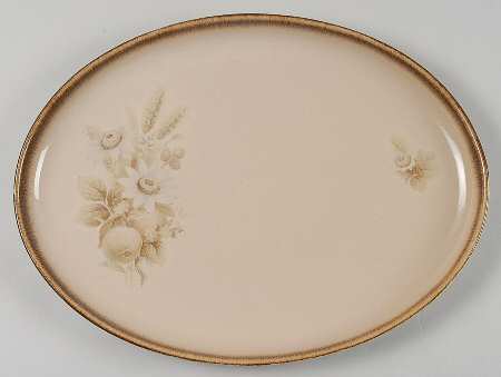 Memories 14" Oval Serving Platter