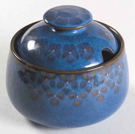 Midnight Sugar Bowl & Lid