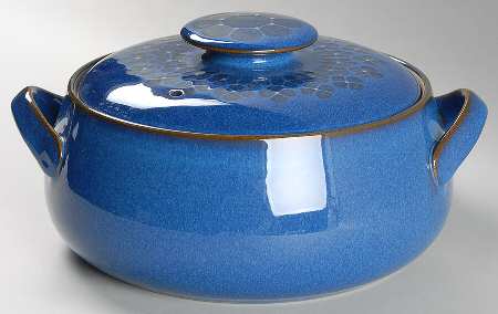 Midnight 2 Qt Round Covered Casserole
