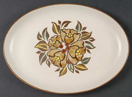 Oak Apple 11" Oval Serving Platter