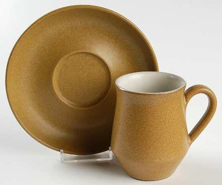 Ode Flat Demitasse Cup & Saucer Set