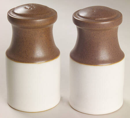 Potpourri White Salt & Pepper Set
