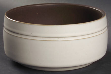 Potpourri White 7" Round Vegetable Bowl