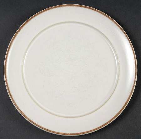 Potpourri White Salad Plate