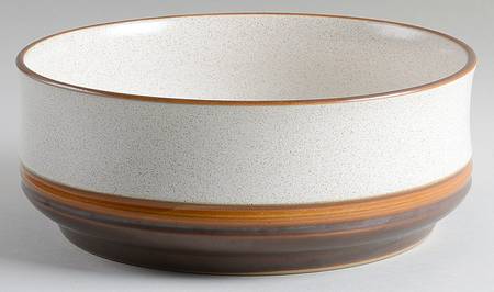 Potter's Wheel Green 9" Round Vegetable Bowl