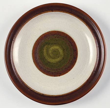 Potter's Wheel Green Salad Plate