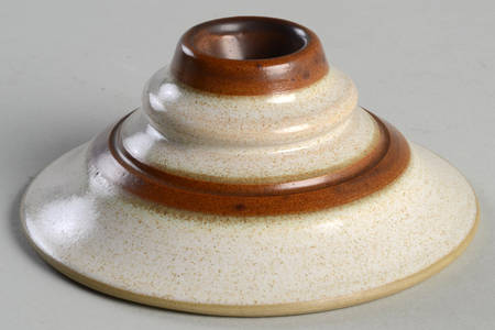 Potter's Wheel Rust Red Lid for Individual Casserole