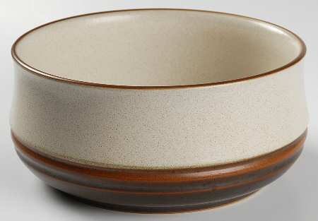 Potter's Wheel Rust Red 7" Round Vegetable Bowl
