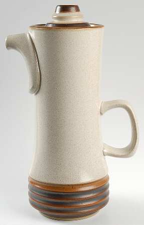Potter's Wheel Rust Red Coffee Pot & Lid