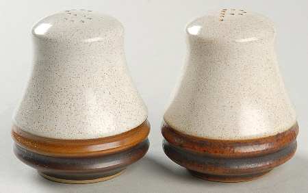 Potter's Wheel Rust Red Salt & Pepper Set