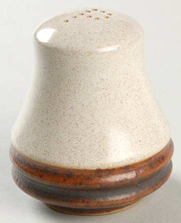 Potter's Wheel Rust Red Pepper Shaker