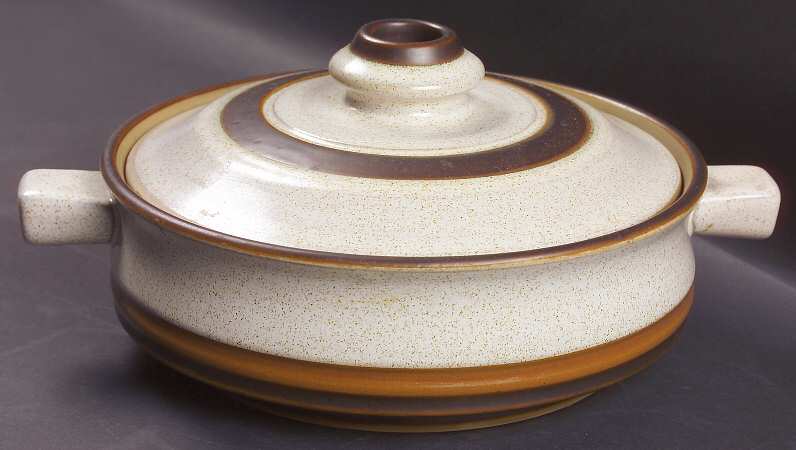 Potter's Wheel Rust Red 1 Qt Round Covered Casserole