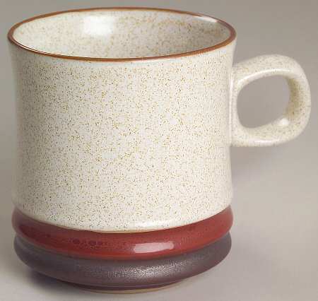 Potter's Wheel Rust Red Mug