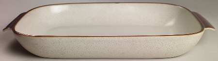 Potter's Wheel Rust Red Rectangular Roaster