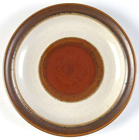 Potter's Wheel Rust Red Salad Plate