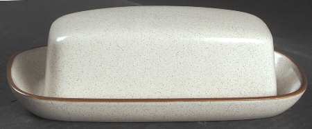 Potter's Wheel Rust Red 1/4 Lb Covered Butter
