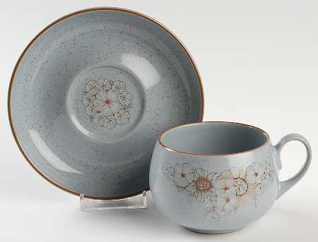 Reflections Flat Cup & Saucer Set