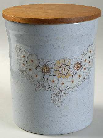 Reflections Large Canister & Wood Lid