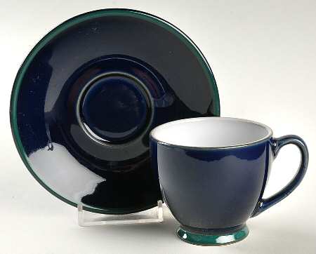 Regatta Footed Demitasse Cup & Saucer Set