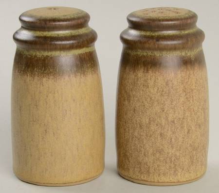 Romany Brown Salt & Pepper Set