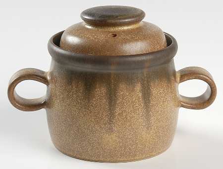 Romany Brown Individual Casserole & Lid
