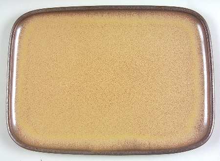 Romany Brown 14" Rectangular Serving Platter