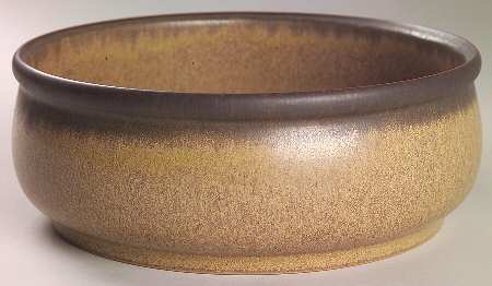 Romany Brown 9" Round Vegetable Bowl