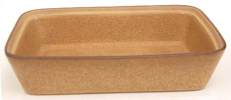 Romany Brown Rectangular Vegetable Bowl No Lid