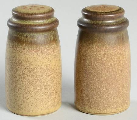Romany Brown Salt & Pepper Set