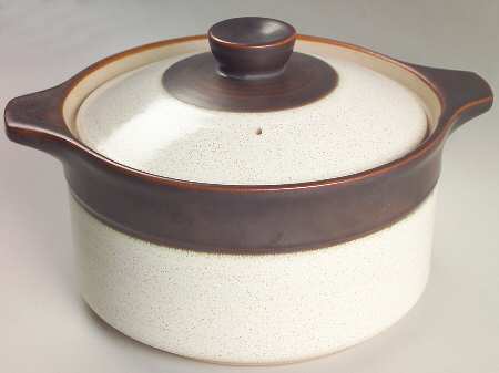 Russet Bean Pot & Lid