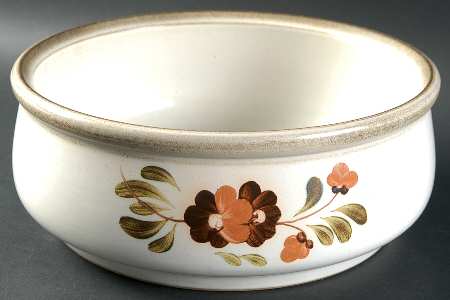 Serenade (Stoneware) 9" Round Vegetable Bowl