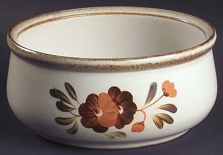Serenade (Stoneware) 7" Round Vegetable Bowl
