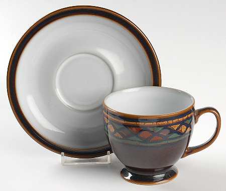 Shiraz Footed Cup & Saucer Set