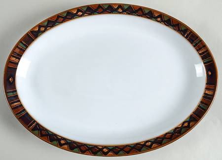 Shiraz 12" Oval Serving Platter